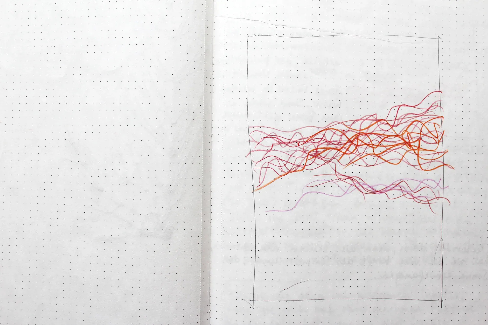 Page from a research notebook