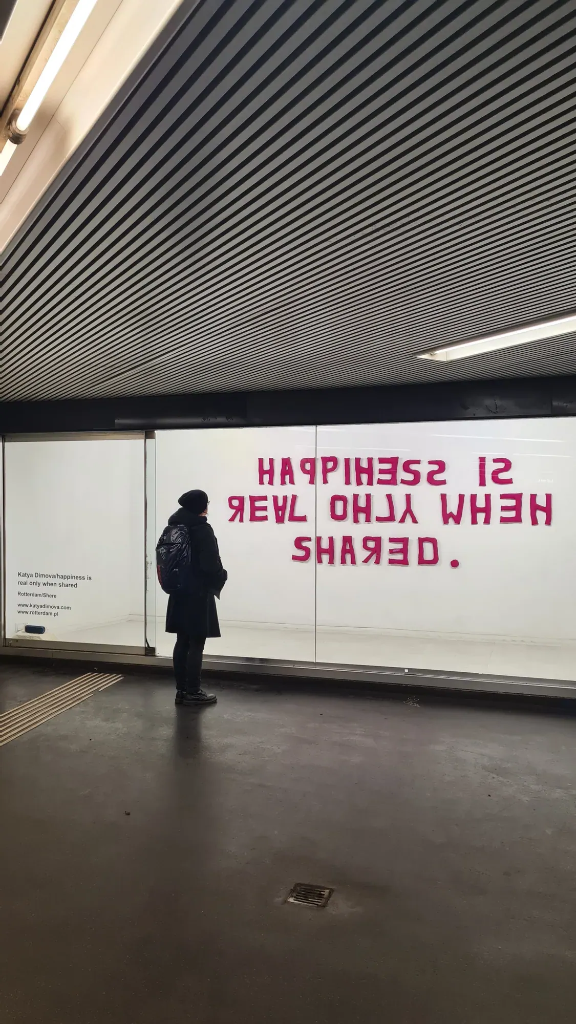 Happiness is real only when shared